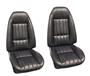 Front Bucket Seat Upholstery (Pair) - 1980-81 Camaro Standard